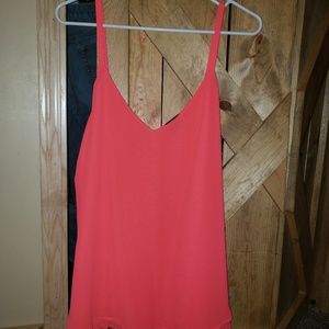Coral tank top